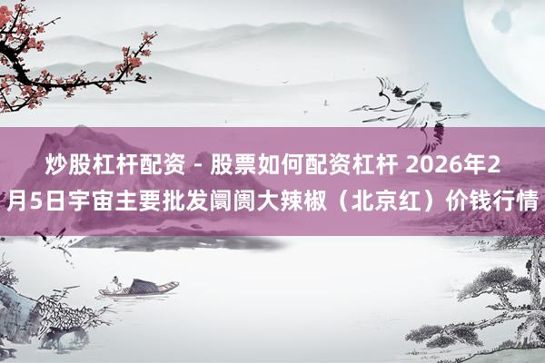 炒股杠杆配资 - 股票如何配资杠杆 2026年2月5日宇宙主要批发阛阓大辣椒（北京红）价钱行情